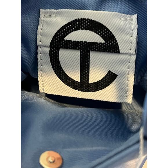 Telfar cerulean small shopping bag 4 3/4H, 6 5/8w, 3 1/8depth, 21in drop NWT - Picture 4 of 6